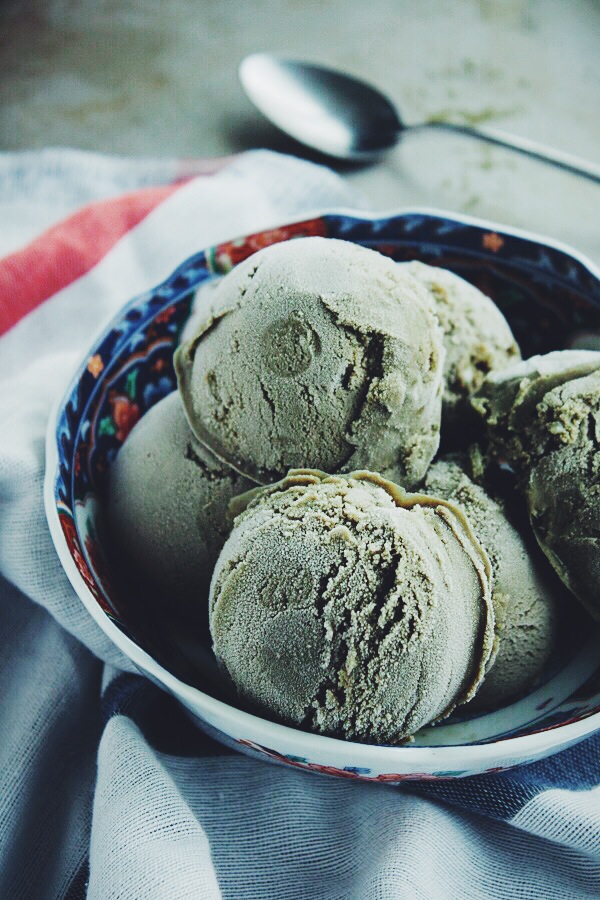 Basil Ice Cream 