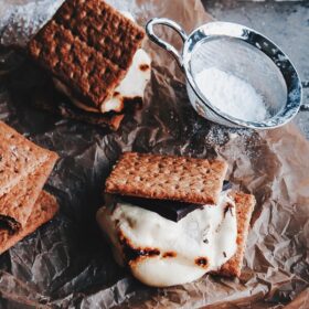 Dark Chocolate Passion Fruit S'mores