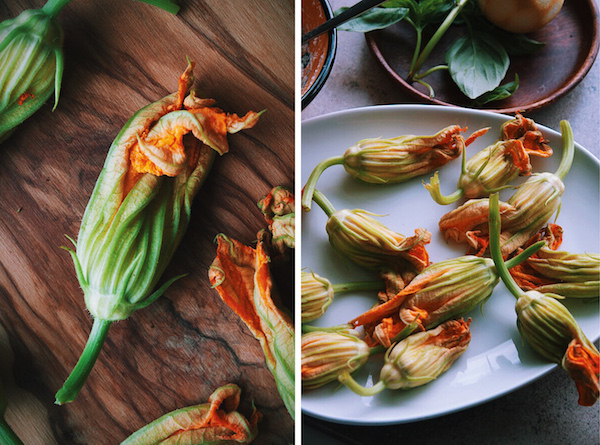 How to Make Fried Zucchini Blossoms 