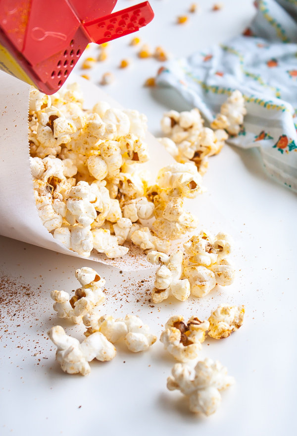 Stovetop Old Bay Popcorn