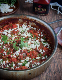 Spicy Harissa Lamb Meatballs with Feta