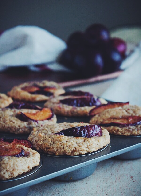 Plum Ginger Muffins