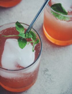 Strawberry Shrub Cocktail