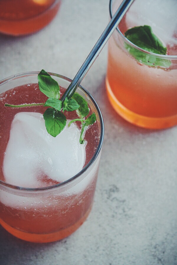 Strawberry Shrub Cocktail