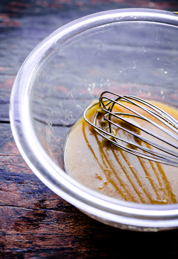 Miso Sesame Vinaigrette in Bowl