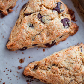 Brown Butter Chocolate Chip Scones