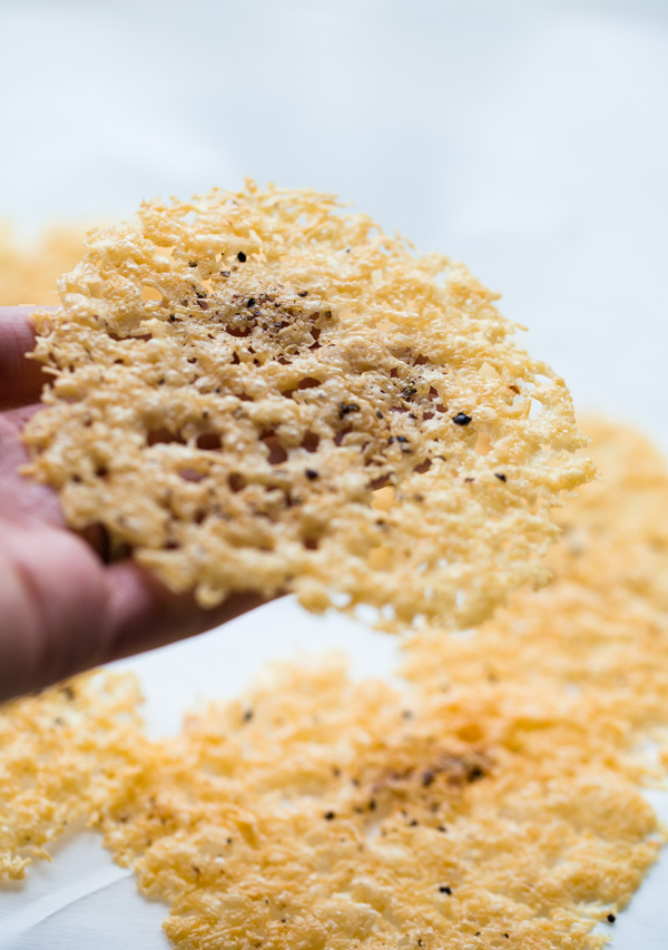 Homemade Parmesan Crisps