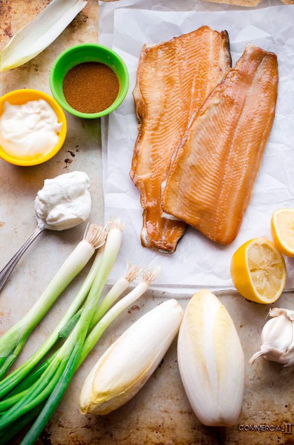 Smoket Trout Dip Ingredients