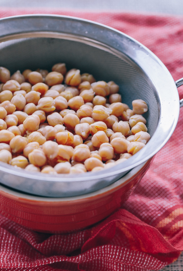 Drained Chickpeas