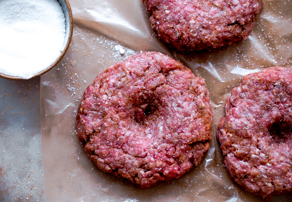 Raw Burger Patties