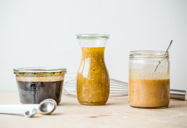 3 Easy Everyday Salad Vinaigrettes