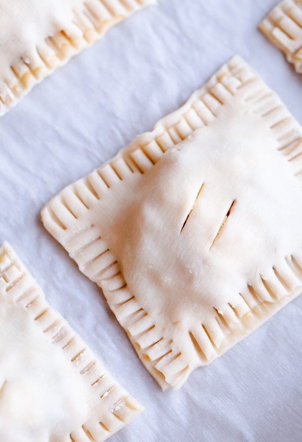 Unbaked Butternut Squash Feta Hand Pies