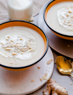 Parsnip and Ginger Soup