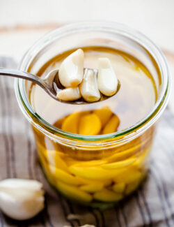 Homemade Garlic Confit and Garlic Oil. So versatile!