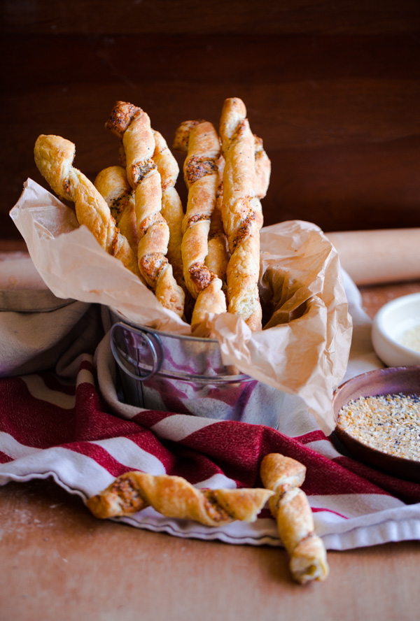 Everything Bagel Cheese Twists