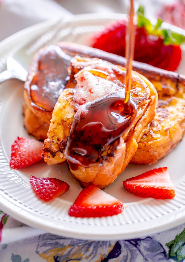 Strawberry Jam French Toast 