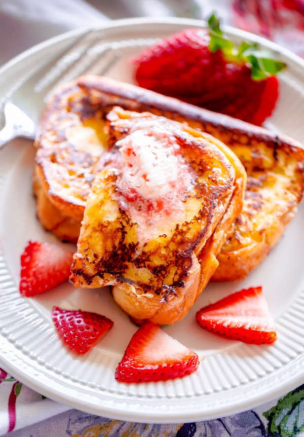 Strawberry Jam French Toast 