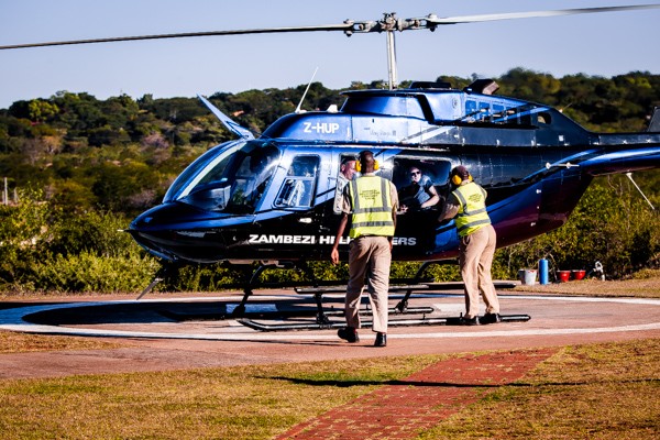 Victoria Falls Helicopter Ride "Flight of the Angels"