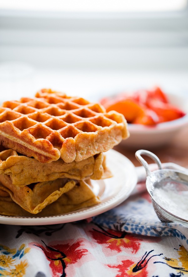 Beligan Buttermilk Waffle Stack