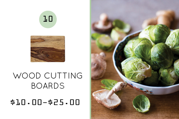 Food Photograph Taken on a Wood Cutting Board 