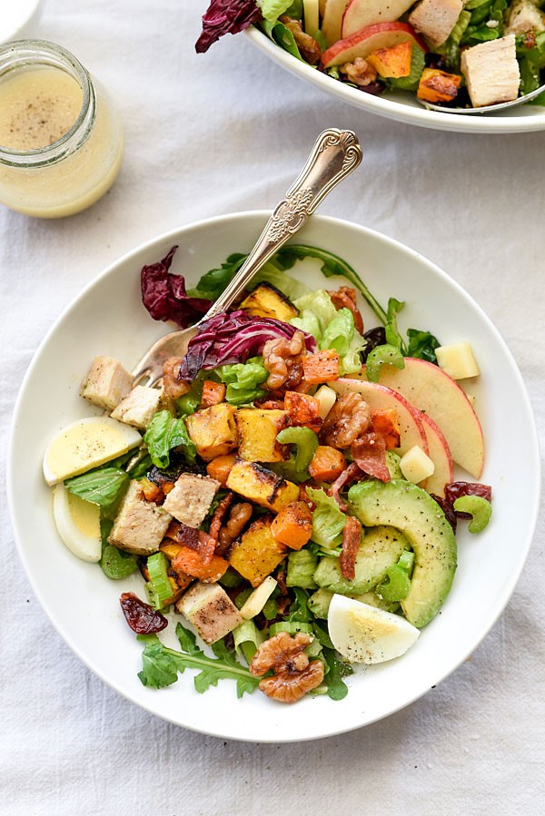 12 Creative and Hearty Fall Salad Recipes. Great for the holiday season!