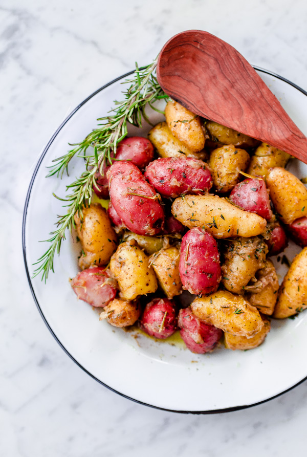 Braised Fingerling Potatoes 