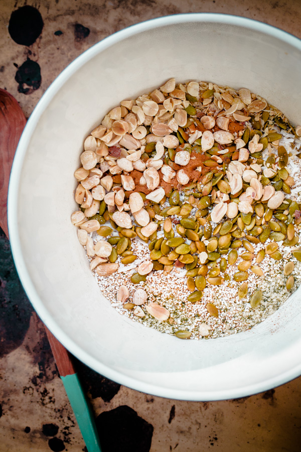 Mexican Granola Ingredients