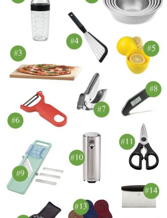 Favorite Kitchen Gadgets Gift Guide - 17 gift ideas for food lovers and home cooks!