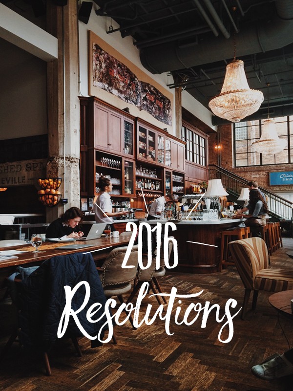 A Beautiful Plate - 2016 Resolutions!