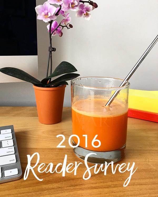 2016 Reader Survey - A Beautiful Plate