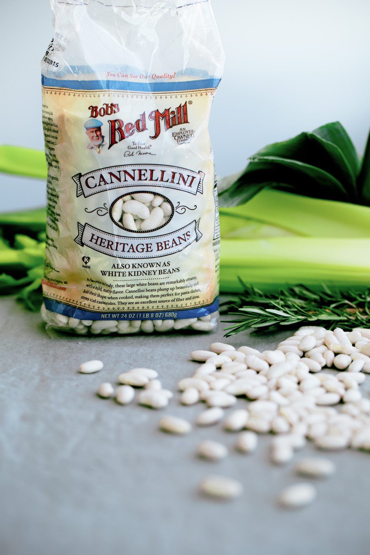 Slow Cooker Cannellini Bean Soup (White Bean Soup) A Beautiful Plate
