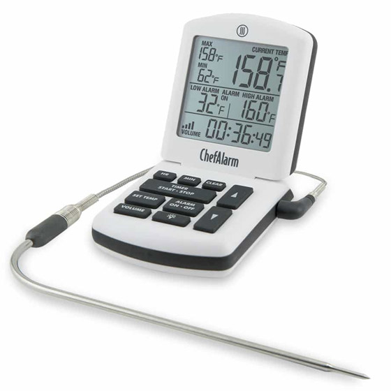 ChefAlarm Thermometer and Timer A Beautiful Plate