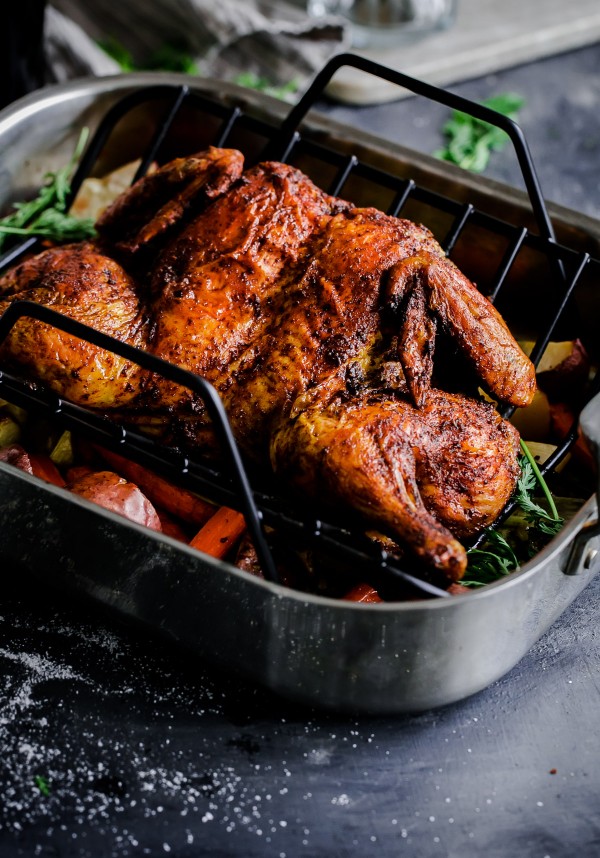 Middle Eastern Roast Chicken with Vegetables