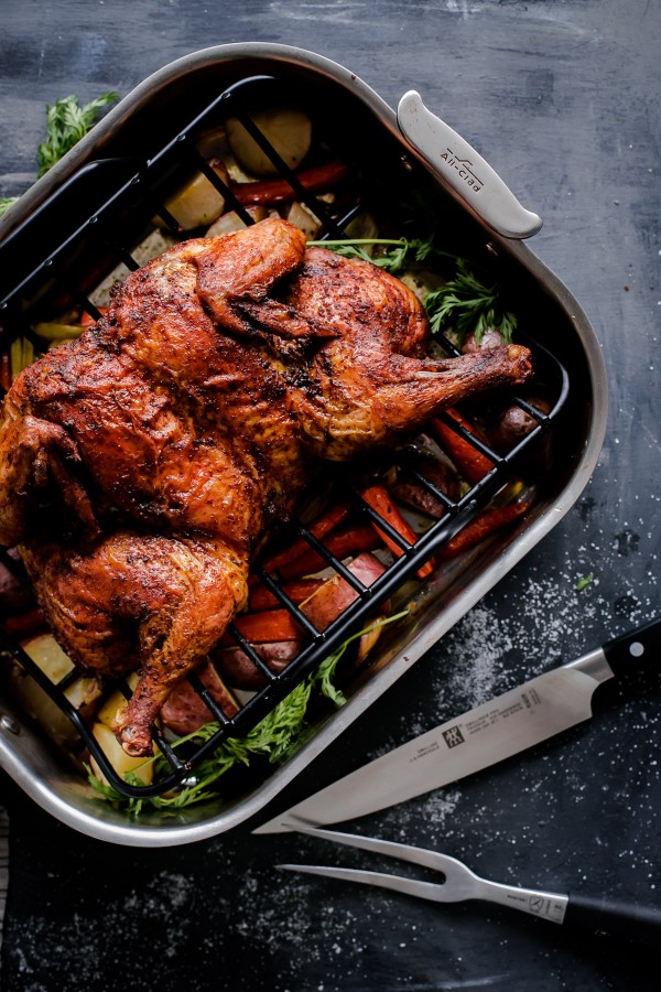 Middle Eastern Roast Chicken with Vegetables