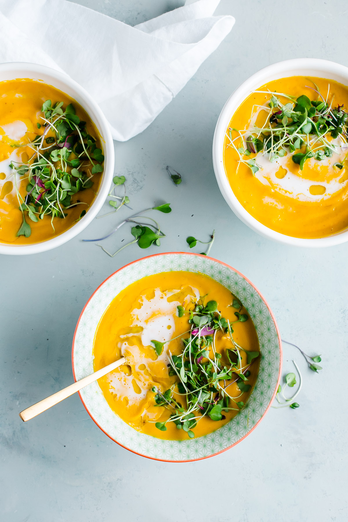 Simple Carrot Soup - A Beautiful Plate