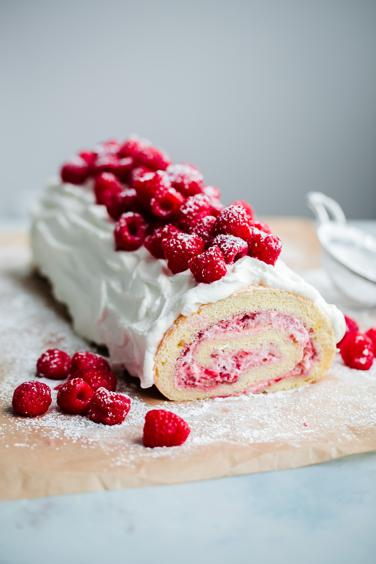 Birthday Party Ice Cream Cake Roll