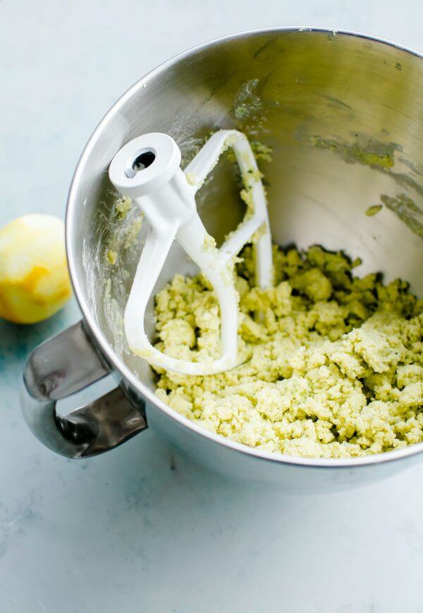 How to Make Lemon Basil Shortbread Cookies