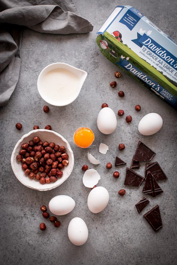 Chocolate Hazelnut Ice Cream Ingredients