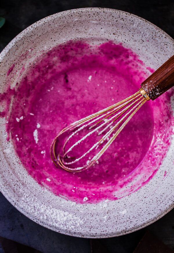 Chocolate Beet Bundt Cake with Beet Glaze