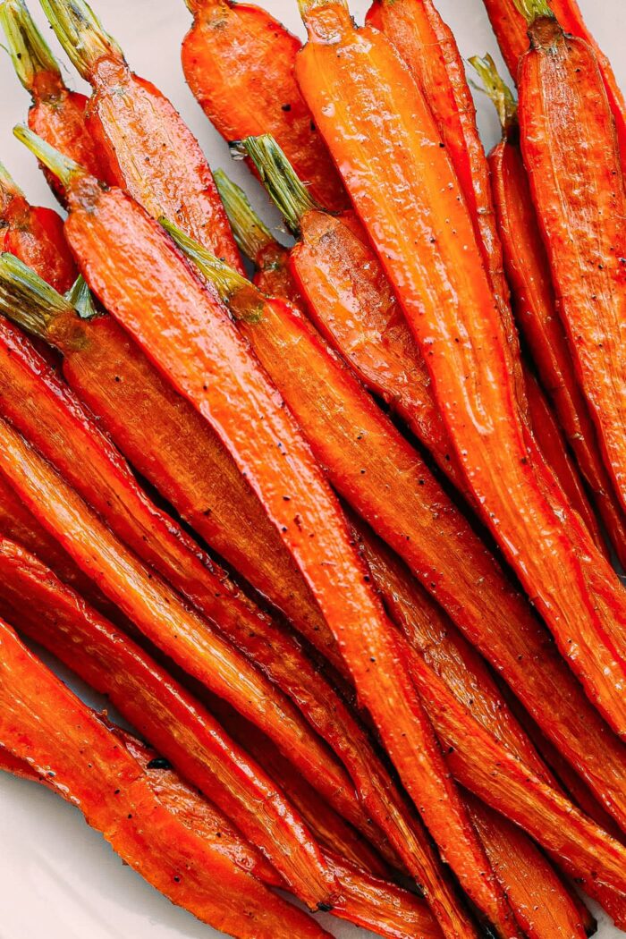Roasted Carrot Halves