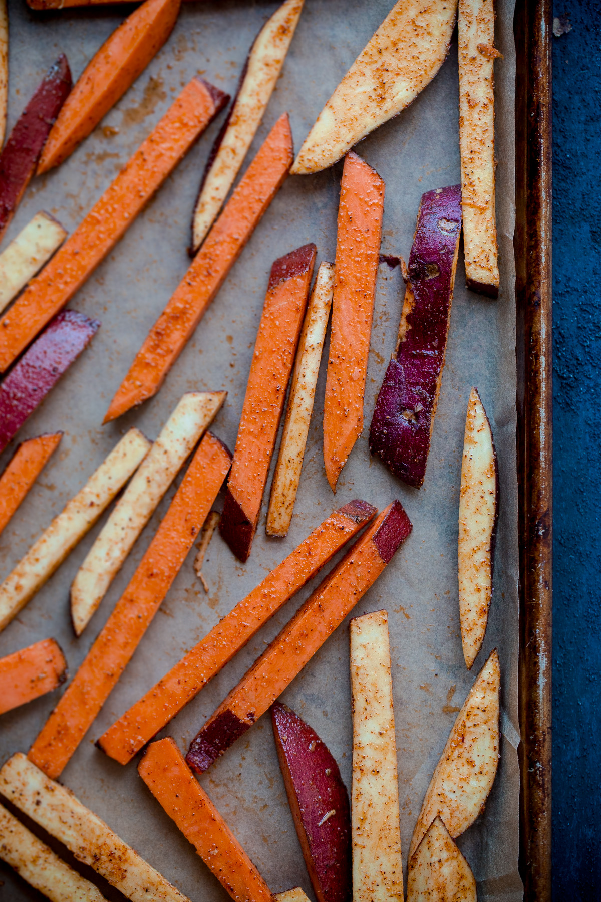 Spiced Sweet Potato Fries with Garlic Aioli A Beautiful Plate
