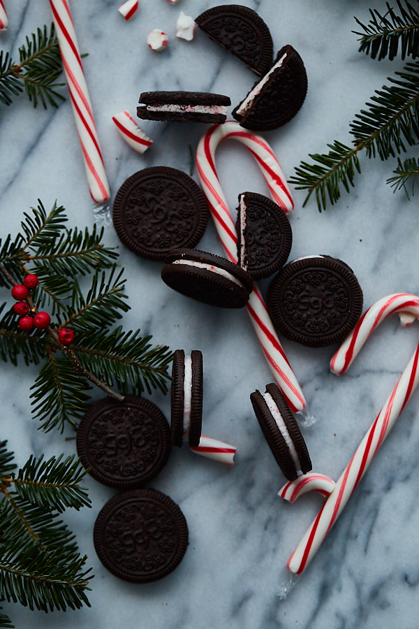 Peppermint Oreos and Broken Candy Canes