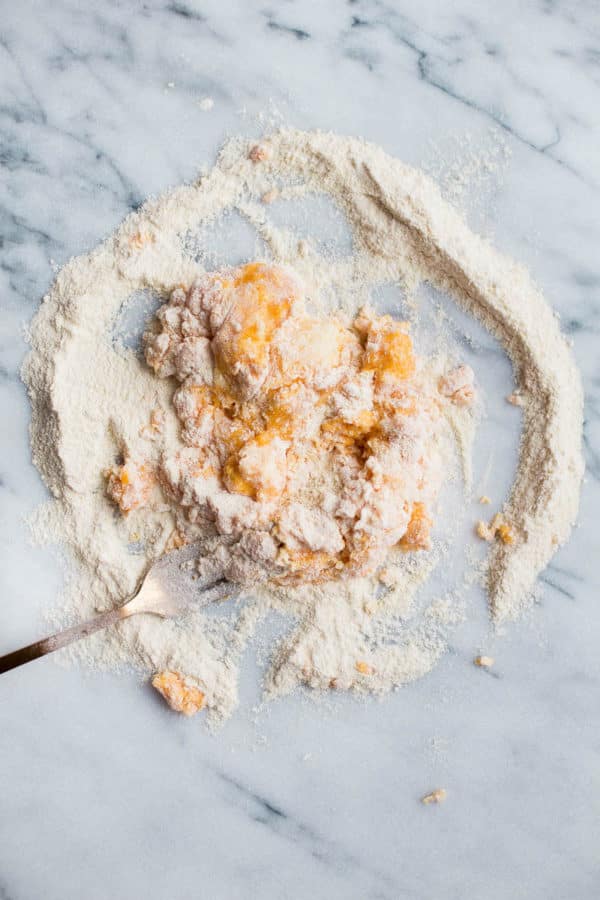 Making Pasta Dough By Hand