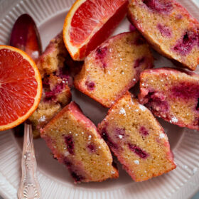 Small Batch Almond Raspberry Cakes. This small recipe makes just four cakes, perfect for Valentine's Day!