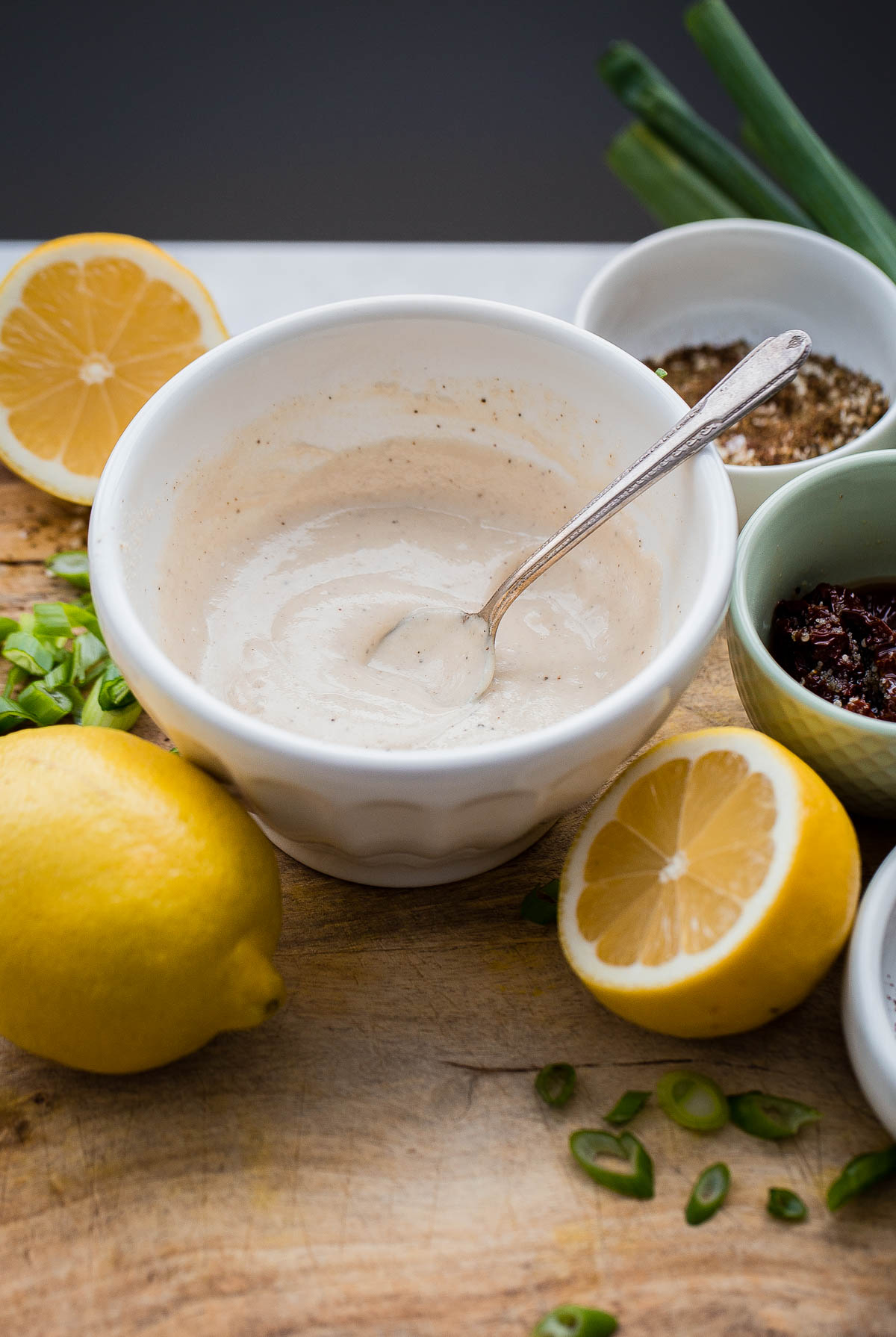 Easy Lemon Tahini Sauce - A Beautiful Plate