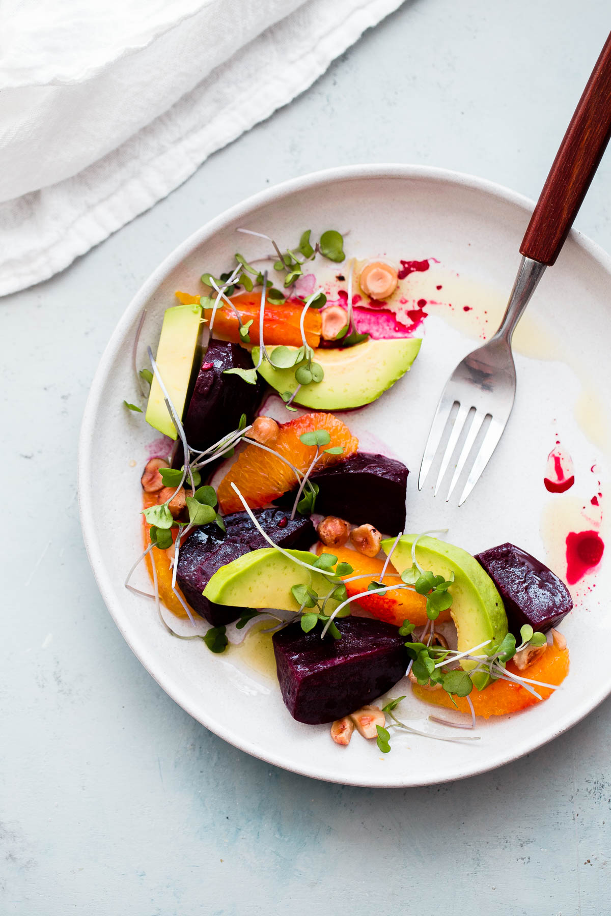 Roasted Beet Salad A Beautiful Plate