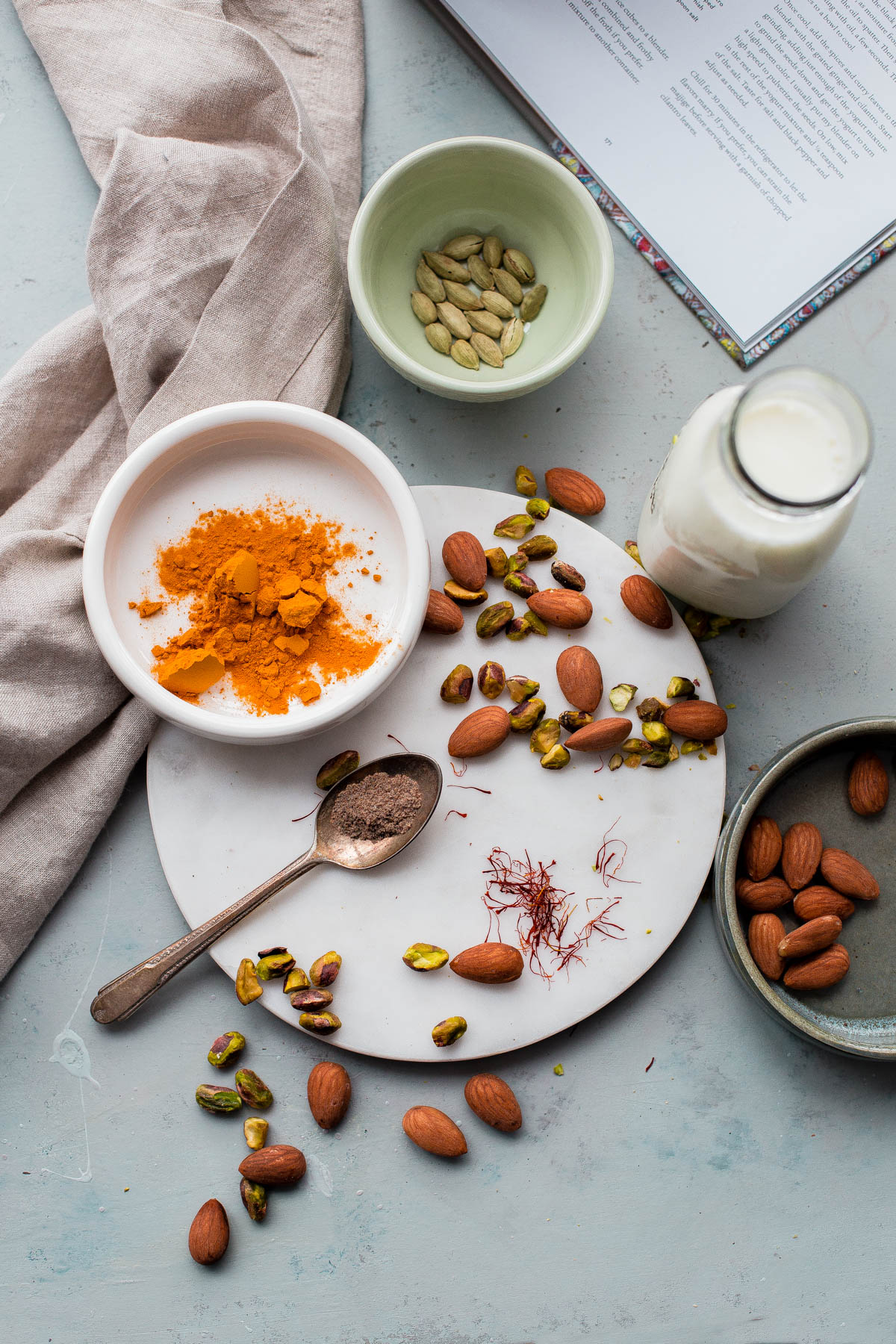 Turmeric Almond Milk - A Beautiful Plate