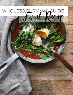 Whole30 Survival Guide Recap - my thoughts on the month!