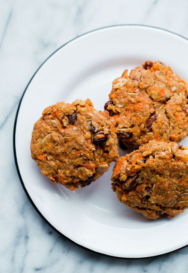 Carrot Cake Breakfast Cookies