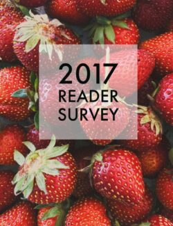 2017 Reader Survey - A Beautiful Plate